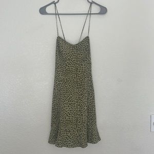 GREEN ZARA DRESS